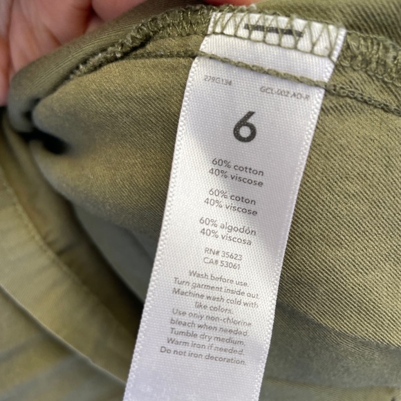 Carter's Green Button Down Blouse - Size 6 - Picture 7 of 8